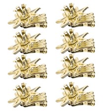  Lot de 12 bougeoirs à pince : pinces pour bougies de sapin de Noël, pinces pour