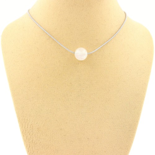 Pierres minéraux collier - et,