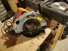 scie circulaire KINSTORM 1200w LASER avec lame de rechange jeu de balais charbon