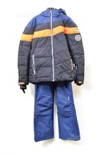 Combinaison De Ski Enfant Complète CMP Bleu Orange 14 Ans