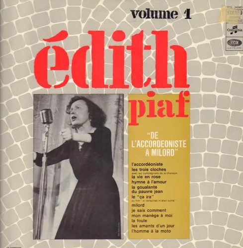 Edith piaf vol lp vinyle - 1,