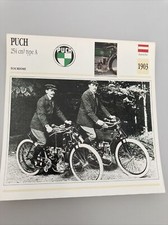 Puch 254 cm3 type A 1903 carte