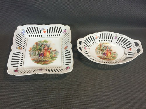 Lot anciens plat service - lot,