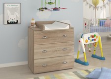 Commode enfant avec table à