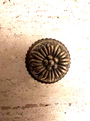 Bouton ancien bronze pour - bouton,