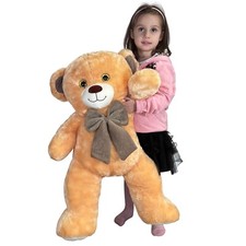 Ours 80Cm Grand Peluche Avec