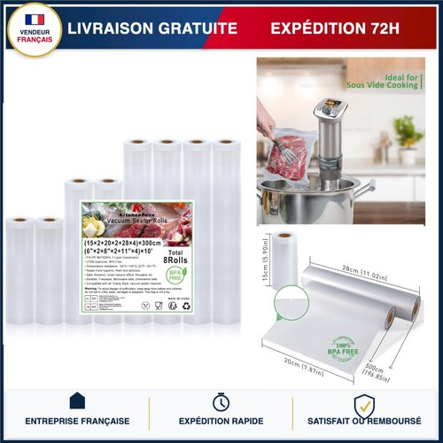 Kitchenboss rouleaux sous vide - kitchenboss,