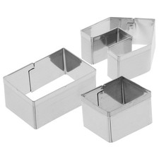  3 pièces de Noël maison emporte-pièce ensemble Mini maison de gingembre en