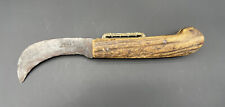 Couteau de poche ancien Heintz coutelier a Albertville 1860 , Old pocket Knife