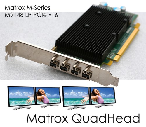 Quadhead matrox carte - matrox,