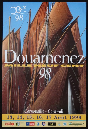 Affiche douarnenez 1998 - affiche,