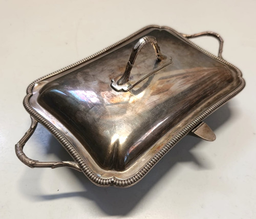 Ancien plat service - de, avec