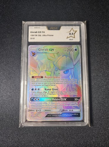 Carte pokemon givrali - gx, fa