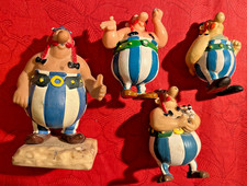 JOUET: Lot de 4 figurines - OBELIX...SUPERBE.