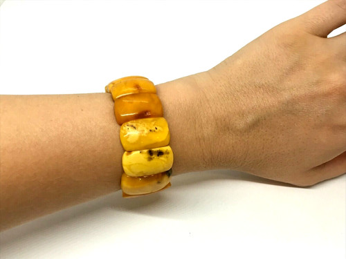 Ancien bracelet ambre cadeau - bracelet,