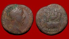 Roman Coin : Commode – Sesterce, Revers rare, Rome, TB, R2 [65SCO1]