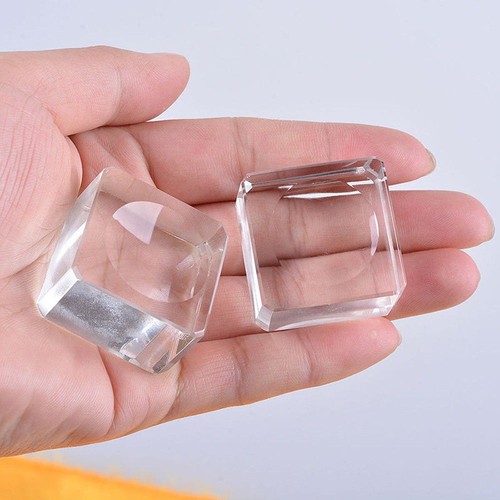 1pc transparent carré - carré, pour