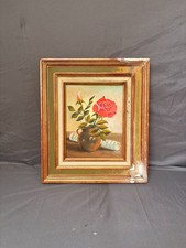 Ancien Peinture Huile Nature