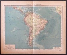 Amérique du Sud physique