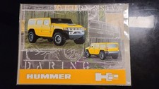 Catalogue Hummer H2 Pre-Release Concept Model du Japon