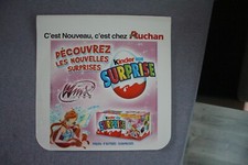 2011  -  KINDER  -  PUBLICITE NEZ DE CHARIOT  AUCHAN  -  WINX et BARBAPAPA  -