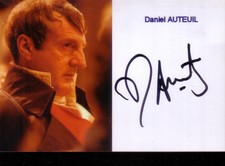 Daniel AUTEUIL * AUTOGRAPHE / DEDICACE