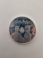 PIECE HARRY POTTER ARGENTÉ ECRIN PLASTIQUE SERIE FILM TV 