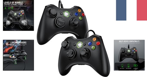 Pack manettes diswoe xbox - manettes,