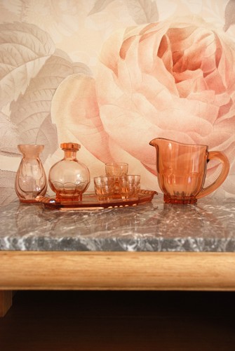 Service liqueur verre - liqueur, en