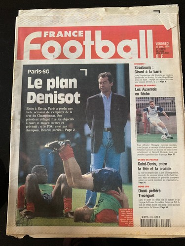 France football 1998 - france, 23/01/1998