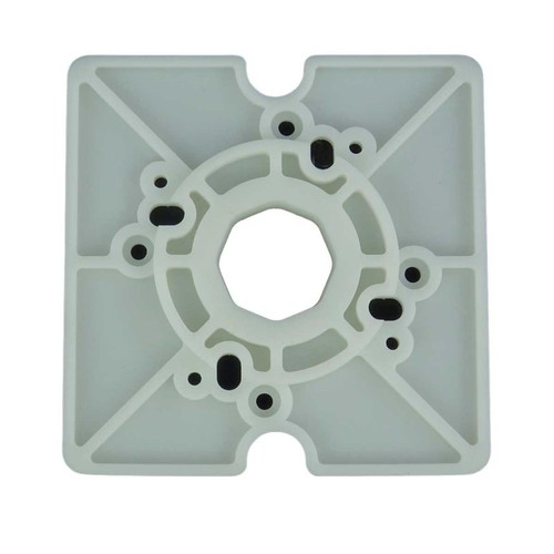Plaque restrictive octogonale