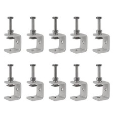 10 Pcs Serre-Joints en C Acier