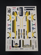 Decal ford escort mk2 - 1/43,