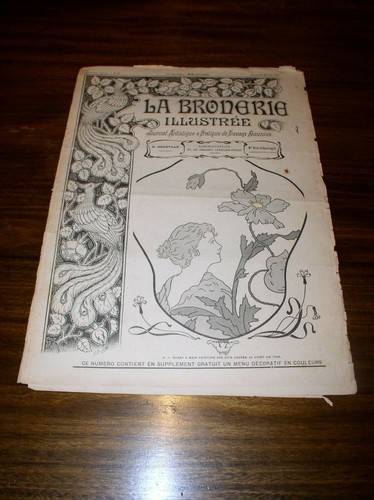 Broderie illustrée - broderie,
