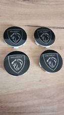 4× Centre de roue Peugeot 60mm cache moyeu de jante Peugeot Capuchon, cabochon