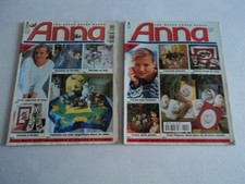 LOT 2 BURDA - ANNA N° 4 et 5 - Déco Table /Zodiaque Patchwork /Automne /Peluches