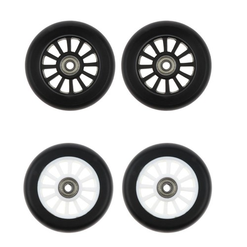 Paire roulettes pu de - 1,