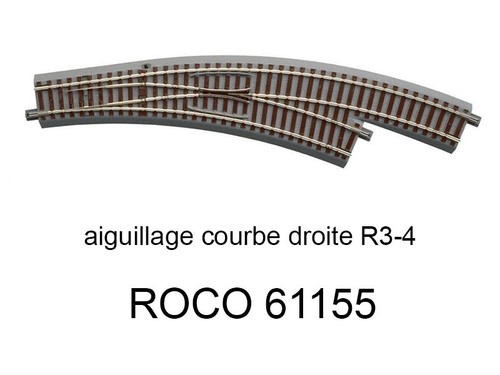 Roco aiguillage courbe - roco,
