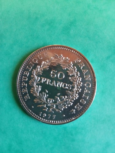 Monnaie francs hercule - 50,