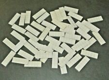 LEGO : 50x plaque 2 x 6 - Réf 3795 blanc - Set 10189 10256 10196 7661 10240 