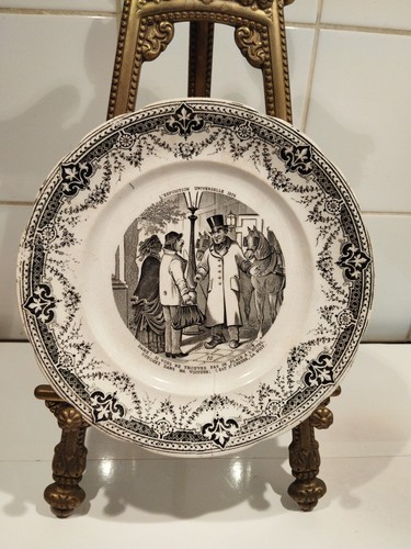 Assiette parlante opaque - opaque, de