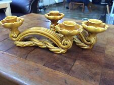 bougeoirs Valoris moutarde juste 3 tout petit eclats insignifi