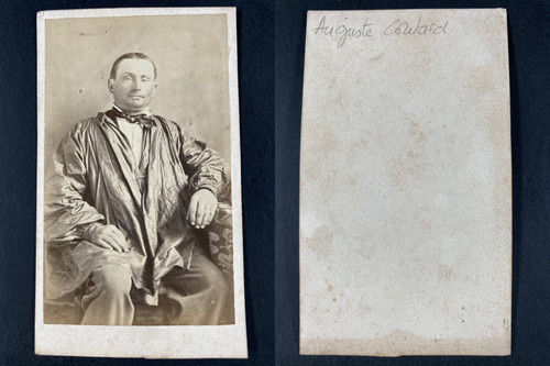 Auguste coutard vintage cdv - coutard,
