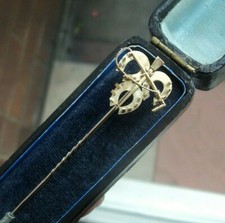 Broche En Or De Cavalier