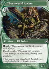 *MRM* FR/VF  4x Archer de Sylv�pine (Thornweald Archer) MTG Future Sight
