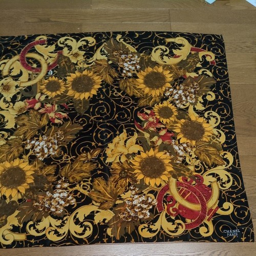 Foulard soie chanel - soie,