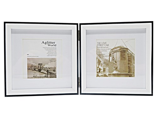 Cadre photo pliable bois - cadre,