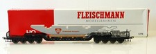 FLEISCHMANN 5298 ECHELLE HO 1/87 WAGON DB TRANSPORT DE CHARGES LOURDES + BOITE