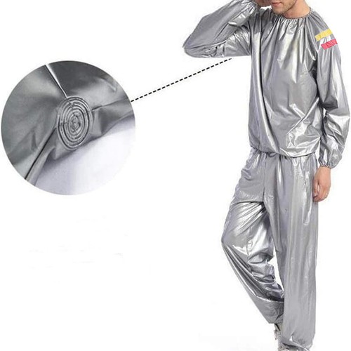 Sauna suit argent haute - sauna,