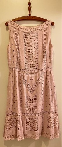 Robe dentelle sans manches - dentelle,